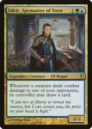 Edric, Spymaster of Trest [Conspiracy] - NM