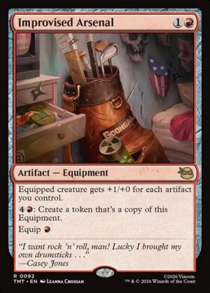 Improvised Arsenal (Foil) [Teenage Mutant Ninja Turtles] - NM
