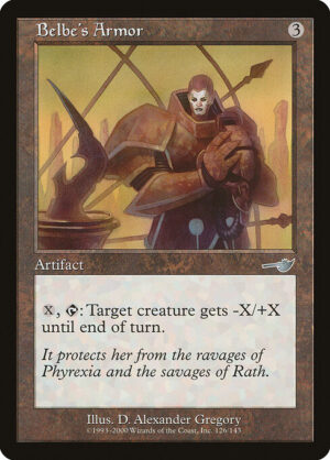Belbe's Armor (Foil) [Nemesis] - POOR