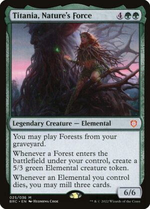 Titania, Nature's Force [The Brothers' War Commander] - NM