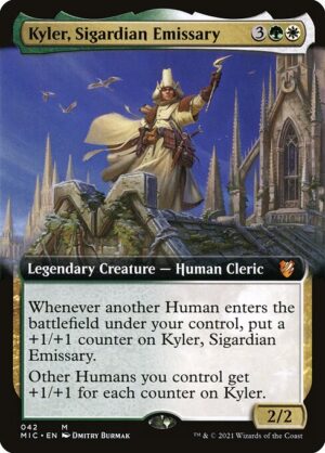 Kyler, Sigardian Emissary [Midnight Hunt Commander] - NM