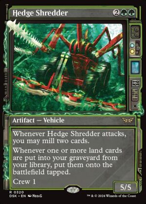 Hedge Shredder [Duskmourn: House of Horror] - NM