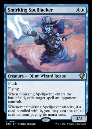 Smirking Spelljacker [Outlaws of Thunder Junction Commander] - NM