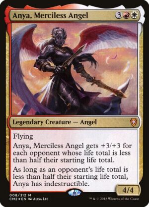 Anya, Merciless Angel (Foil) [Commander Anthology Volume II] - NM