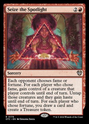 Seize the Spotlight [Outlaws of Thunder Junction Commander] - NM