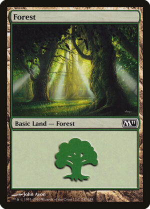 Forest (Foil) [Magic 2011] - NM