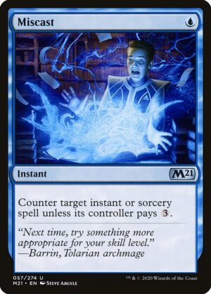 Miscast [Core Set 2021] - NM