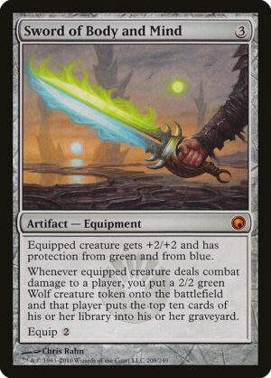 Sword of Body and Mind [Scars of Mirrodin] - NM
