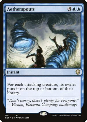 Aetherspouts [Commander 2021] - NM