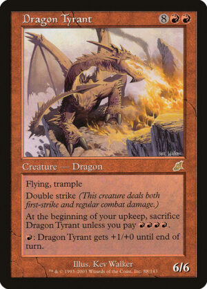 Dragon Tyrant [Scourge] - NM