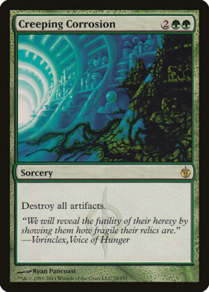 Creeping Corrosion [Mirrodin Besieged] - NM