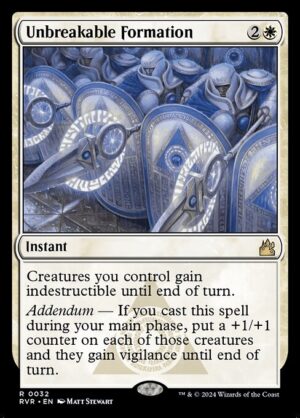Unbreakable Formation [Ravnica Remastered] - NM