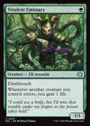 Virulent Emissary [Lorwyn Eclipsed] - NM