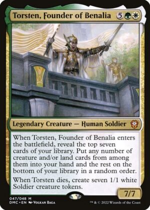Torsten, Founder of Benalia [Dominaria United Commander] - NM