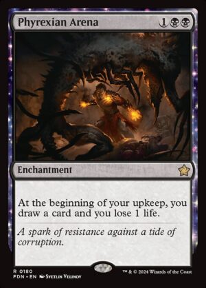 Phyrexian Arena [Foundations] - NM