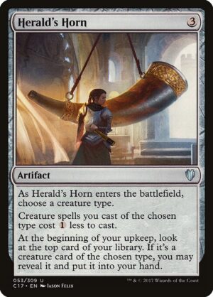 Herald's Horn [Commander 2017] - NM