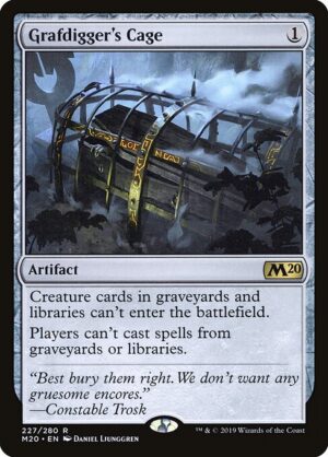 Grafdigger's Cage [Core Set 2020] - NM