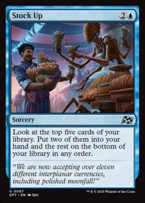 Stock Up (Foil) [Aetherdrift] - NM