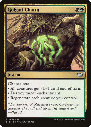 Golgari Charm [Commander 2015] - NM