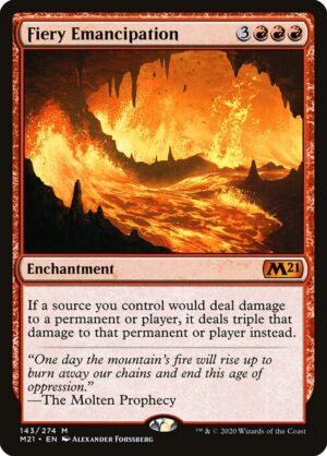 Fiery Emancipation [Core Set 2021] - NM