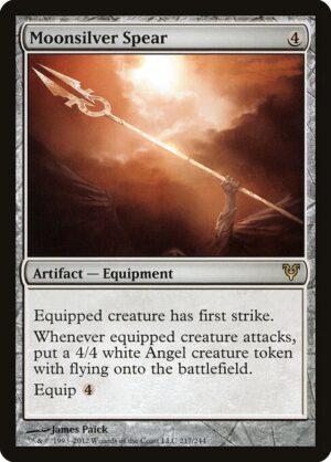 Moonsilver Spear (Foil) [Avacyn Restored] - NM
