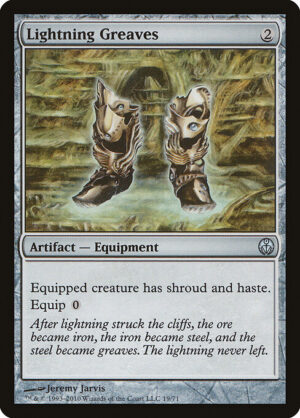 Lightning Greaves [Duel Decks: Phyrexia vs. the Coalition] - NM