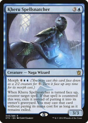 Kheru Spellsnatcher (Foil) [Khans of Tarkir] - NM