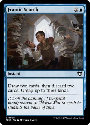 Frantic Search [Commander Masters] - NM