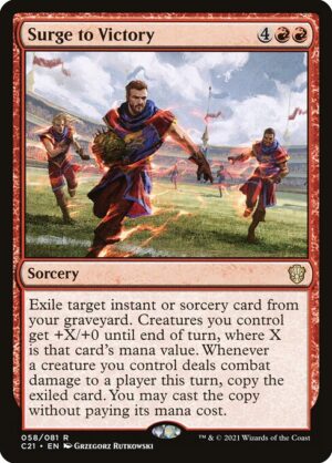 Surge to Victory [Commander 2021] - NM
