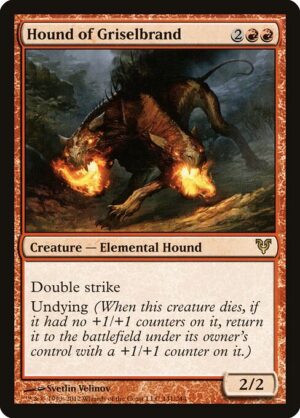 Hound of Griselbrand (Foil) [Avacyn Restored] - NM