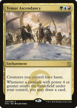 Temur Ascendancy [Khans of Tarkir] - NM