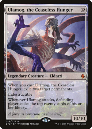 Ulamog, the Ceaseless Hunger [Battle for Zendikar] - NM