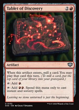 Tablet of Discovery [Secrets of Strixhaven] - NM