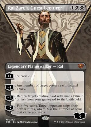 Ral Zarek, Guest Lecturer [Secrets of Strixhaven] - NM