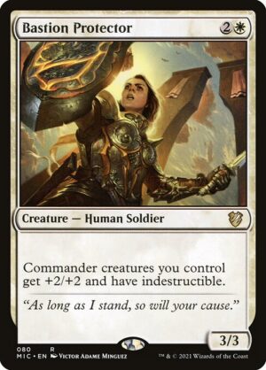 Bastion Protector [Midnight Hunt Commander] - NM