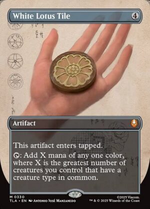 White Lotus Tile [Avatar: The Last Airbender] - NM