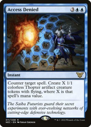 Access Denied [Neon Dynasty Commander] - NM