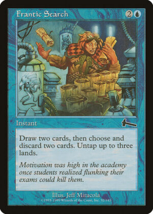Frantic Search [Urza's Legacy] - NM