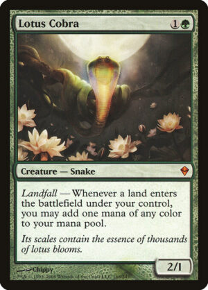 Lotus Cobra [Zendikar] - NM