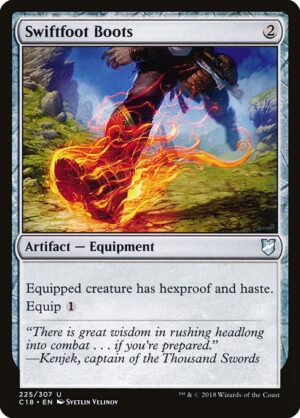 Swiftfoot Boots [Commander 2018] - NM