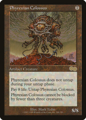 Phyrexian Colossus [Urza's Saga] - NM