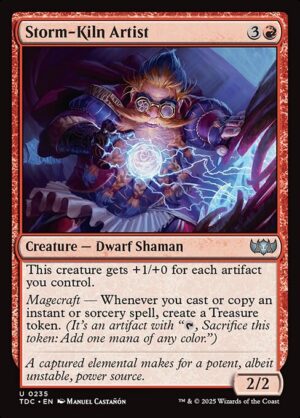 Storm-Kiln Artist [Tarkir: Dragonstorm Commander] - NM
