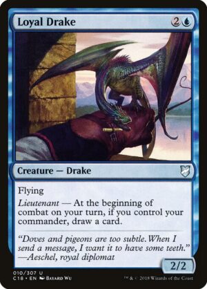 Loyal Drake [Commander 2018] - NM