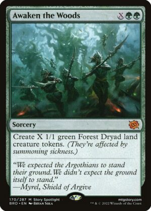 Awaken the Woods [The Brothers' War] - NM