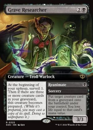 Grave Researcher // Reanimate [Secrets of Strixhaven] - NM