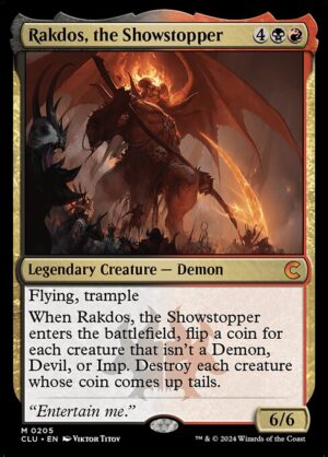 Rakdos, the Showstopper [Ravnica: Clue Edition] - NM