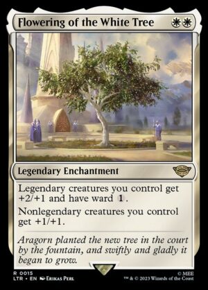 Flowering of the White Tree (Foil) [The Lord of the Rings: Tales of Middle-earth] - NM