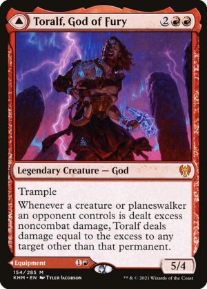 Toralf, God of Fury // Toralf's Hammer [Kaldheim] - NM