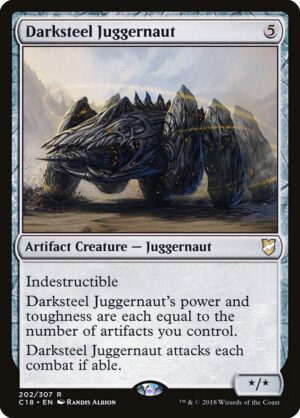Darksteel Juggernaut [Commander 2018] - NM