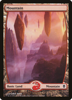 Mountain (Foil) [Zendikar] - NM